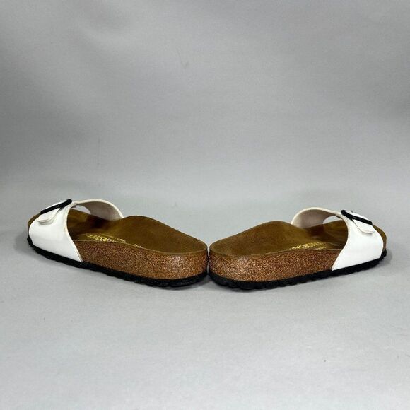 Birkenstock Women's Size 7.5 Madrid White Sandals - Picture 6 of 10
